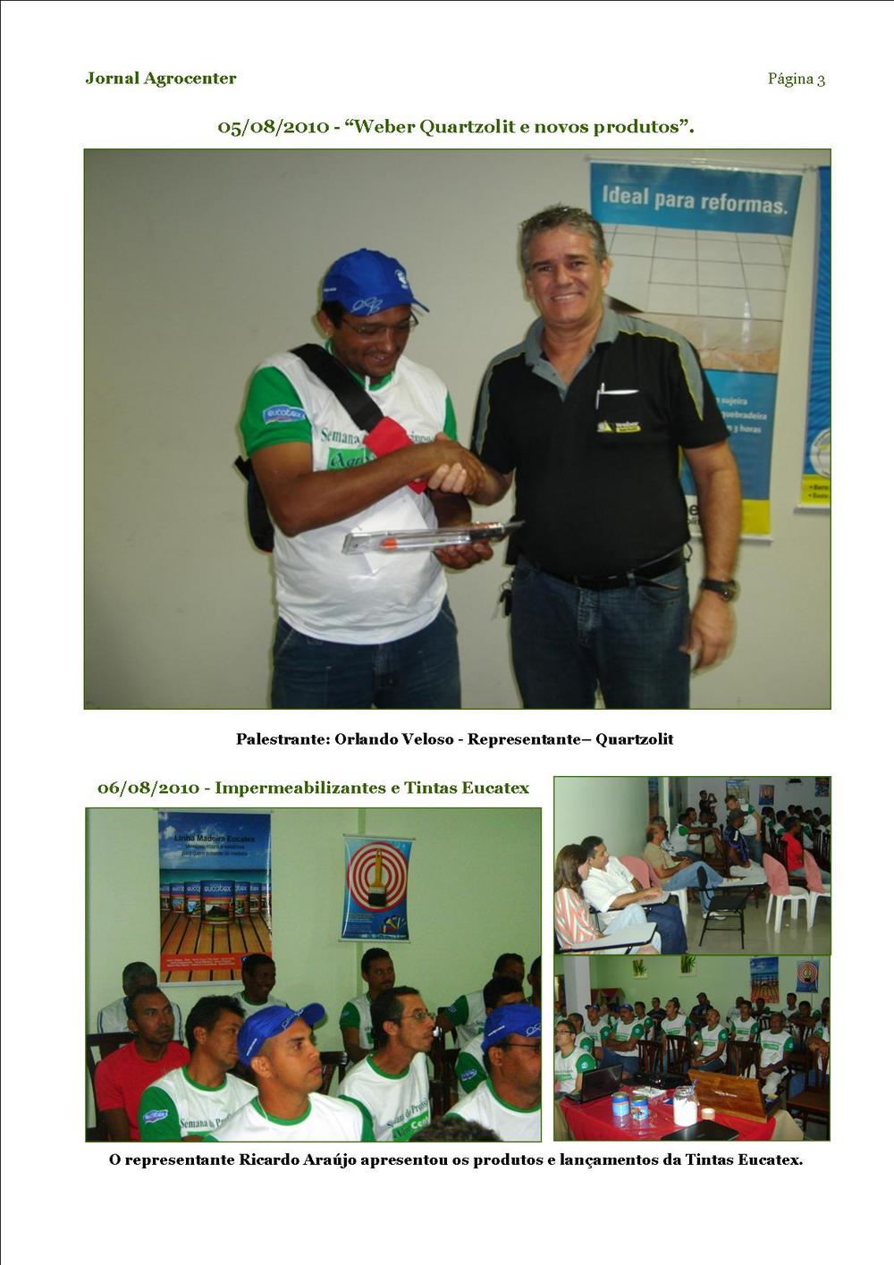 II Semana do Profissional Agrocenter